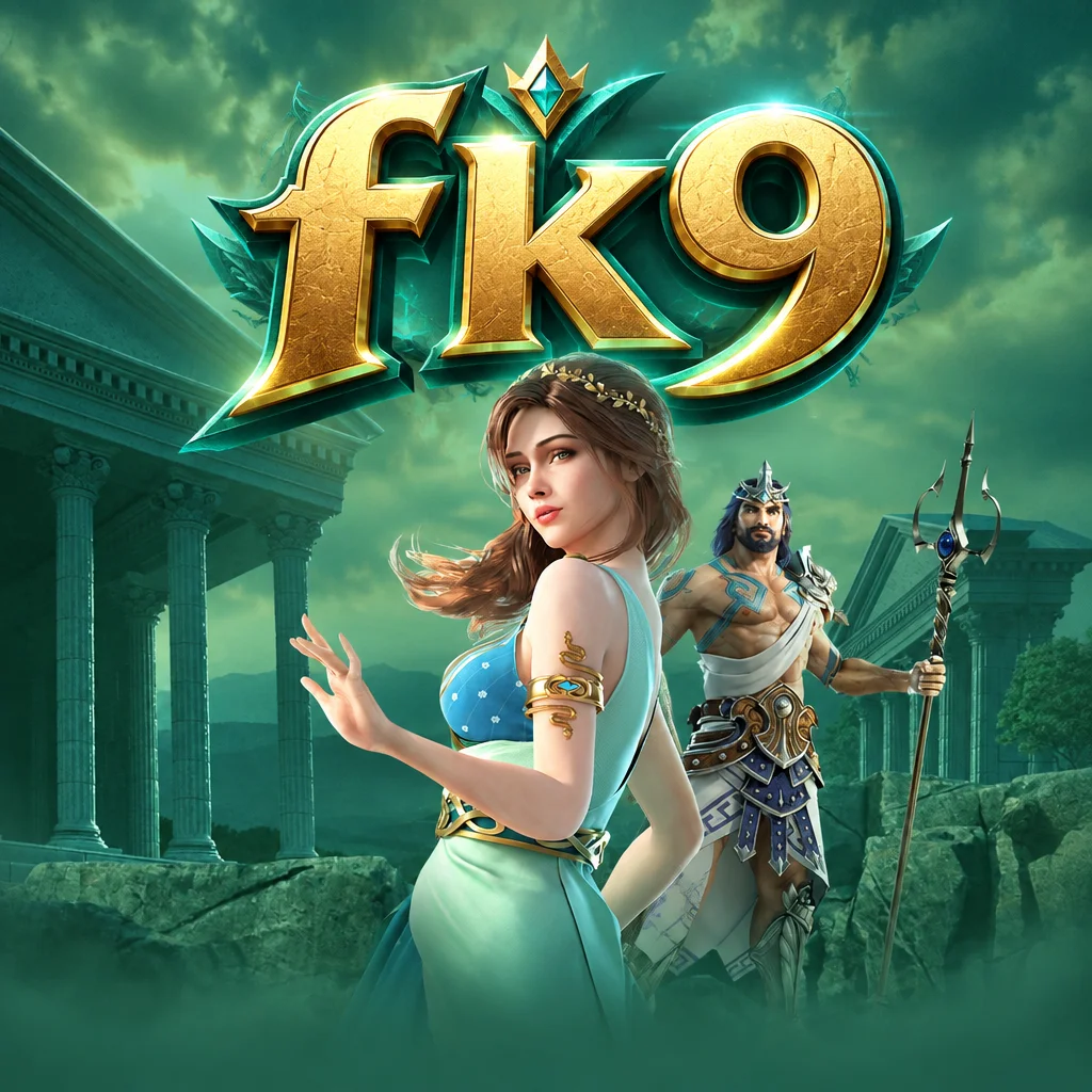 ภาพกราฟิกธีมเทพปกรณัมกรีก เมดูซา ในเกม Medusa ของ fk9